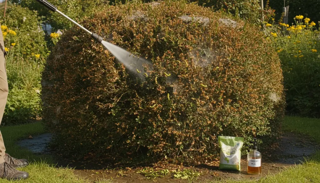 Hungry caterpillars in your boxwoods? Two natural remedies that truly work