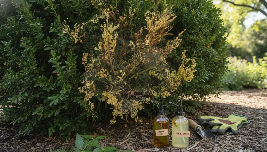 Voracious caterpillars in your boxwood? Two natural remedies that truly help