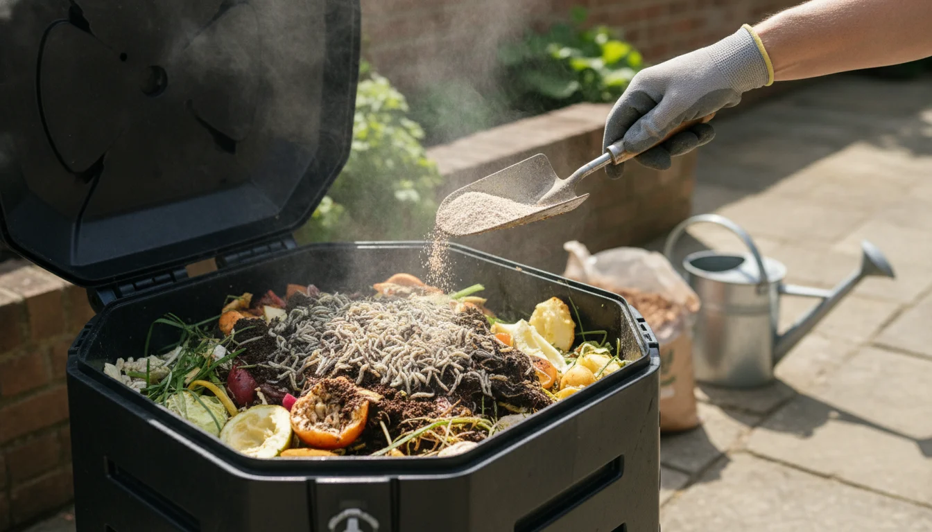Maggots in the compost bin: Five simple measures that actually work