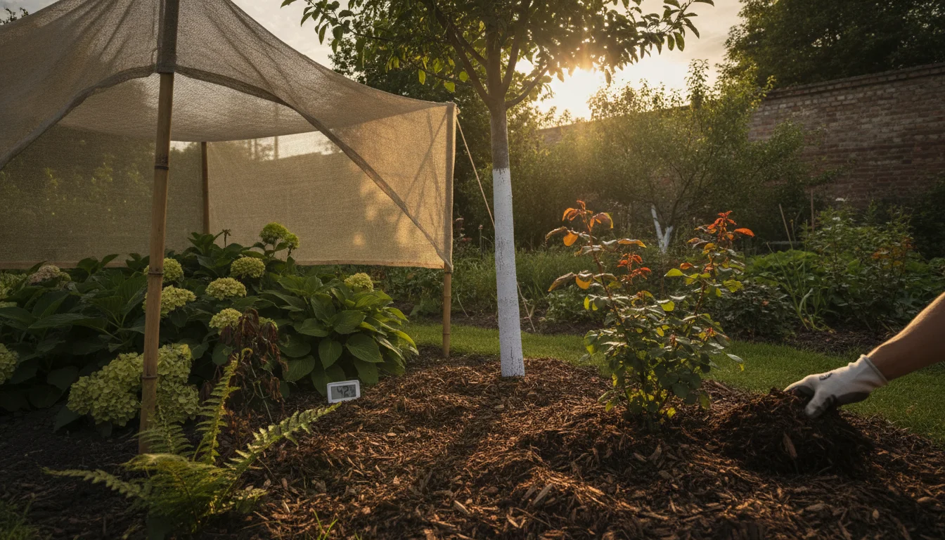 Sun damage in gardens: How to shield your plants