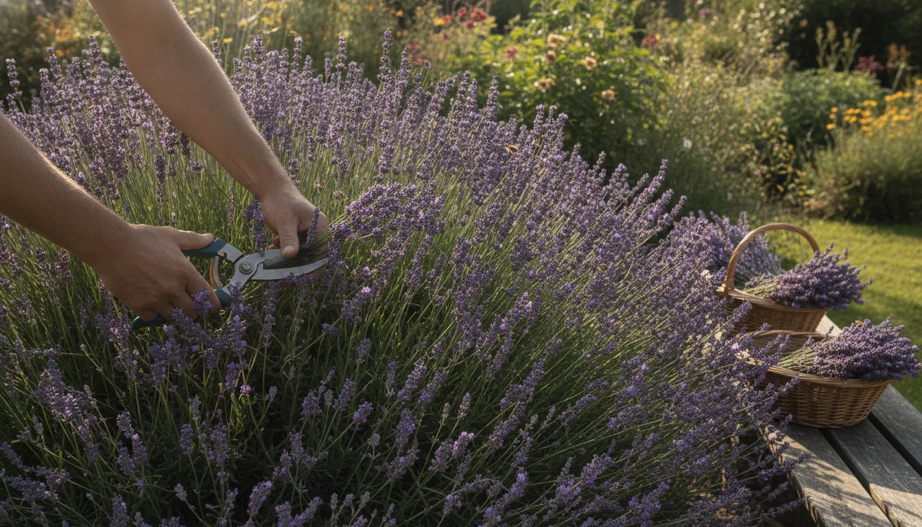 Lavender: Proper summer pruning encourages a second bloom