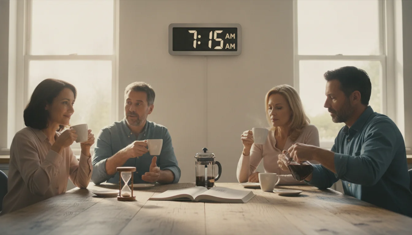 When you drink your coffee might make a big difference for your heart
