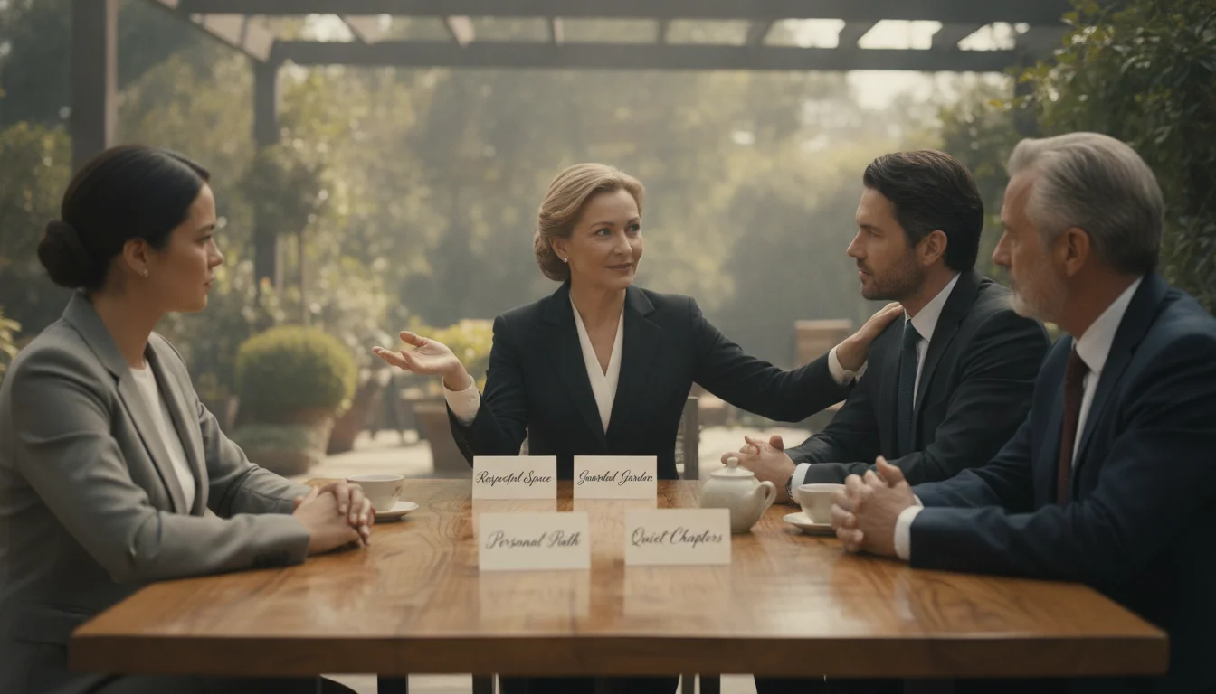 4 elegant phrases to gently tell someone a topic is strictly private