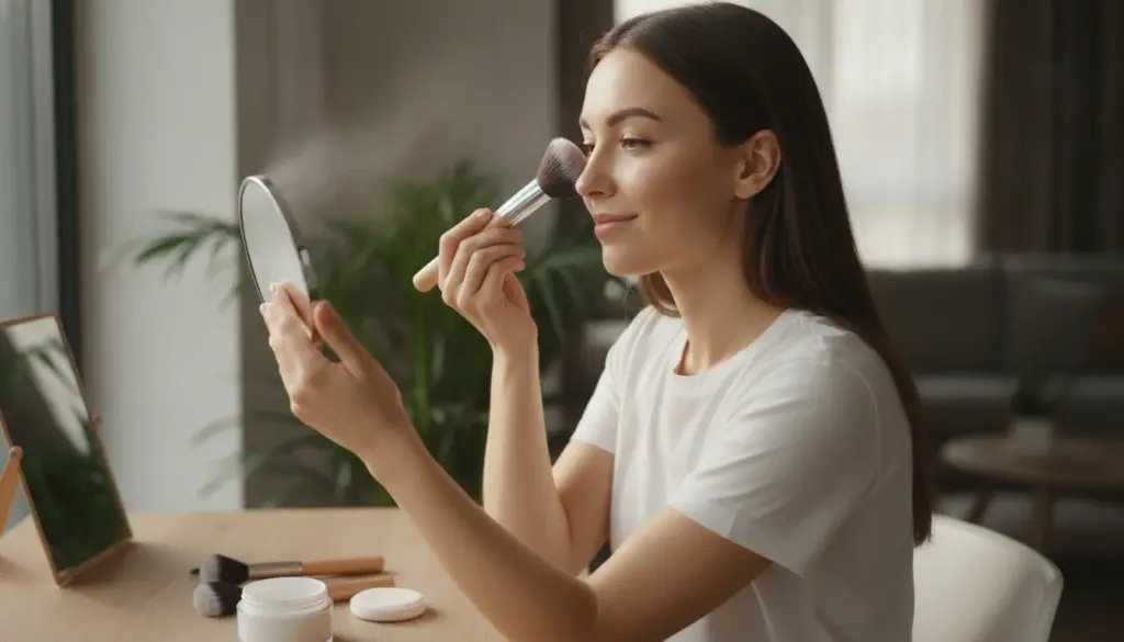 This affordable setting powder keeps your skin matte all day