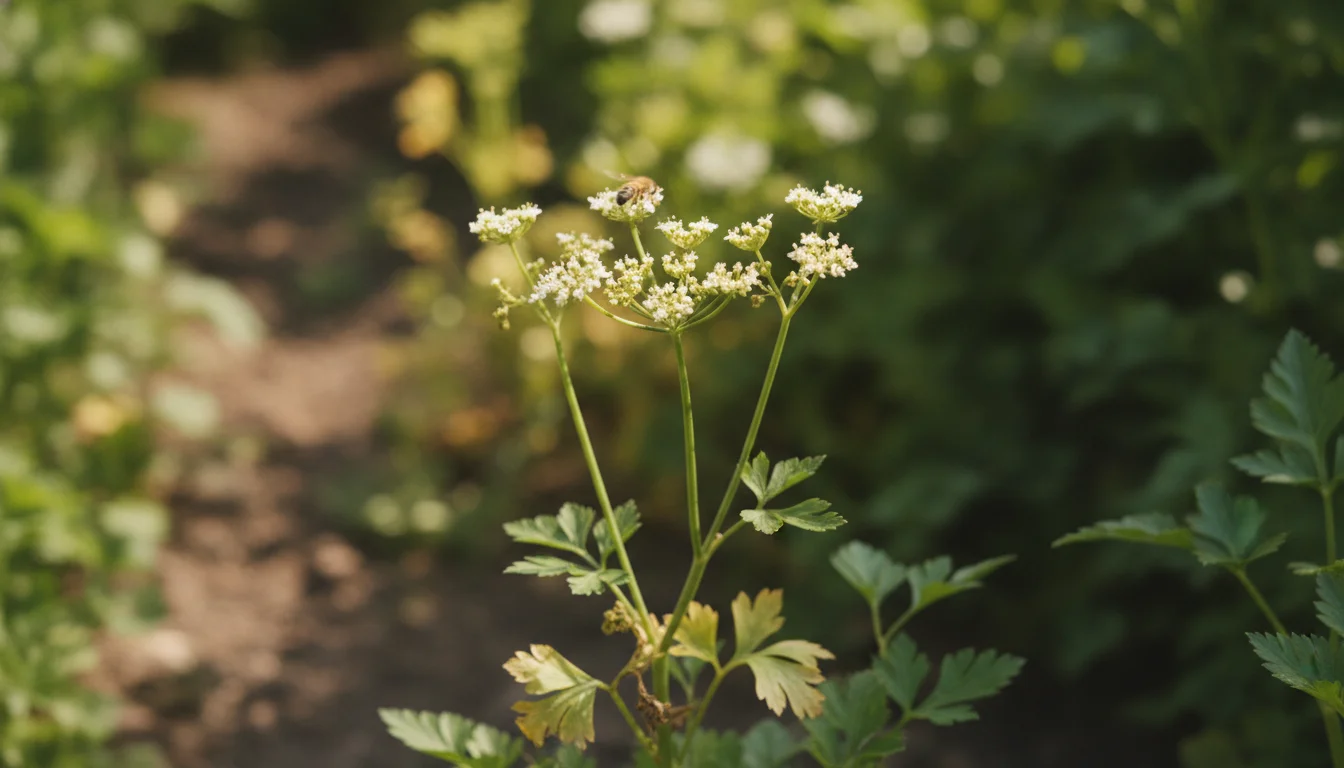 Parsley flowering? Why you definitely shouldn’t eat the leaves anymore