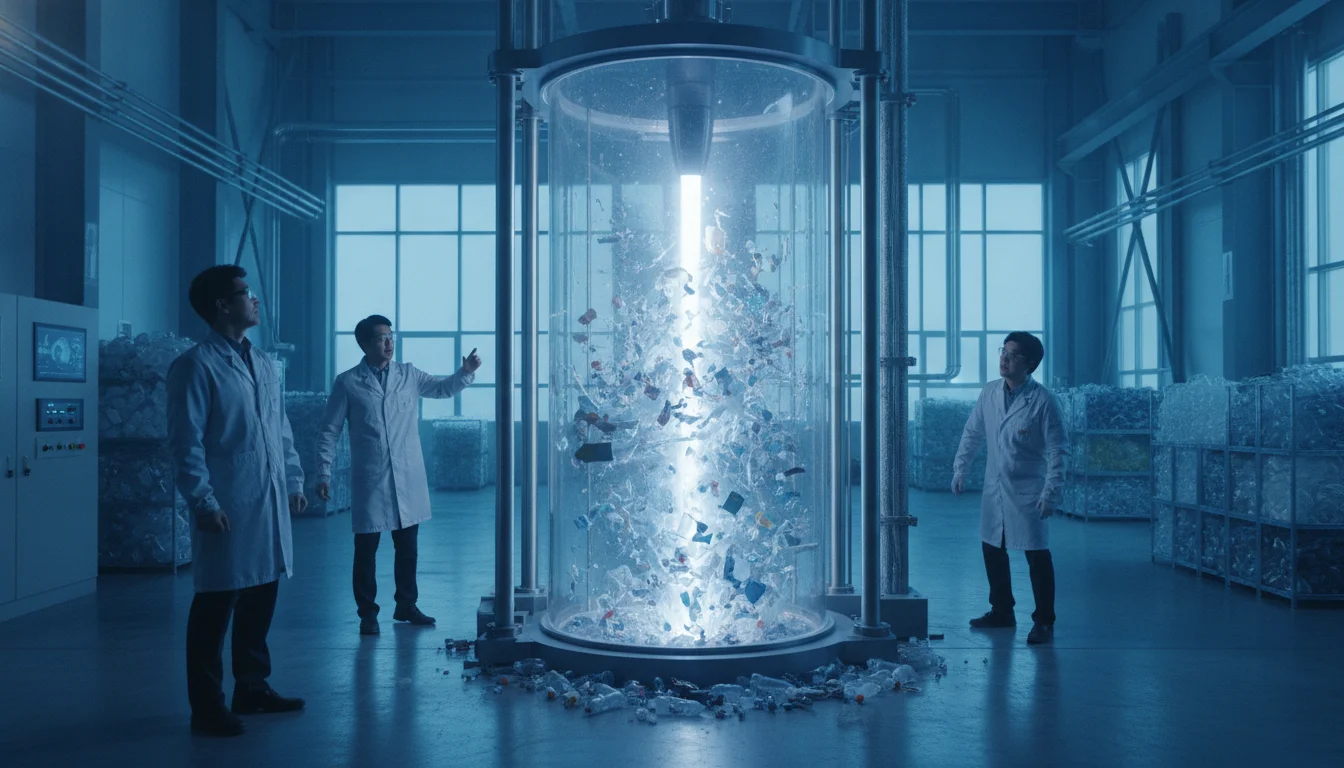 ‘A global first’: South Korea develops plasma torch that could transform plastic recycling
