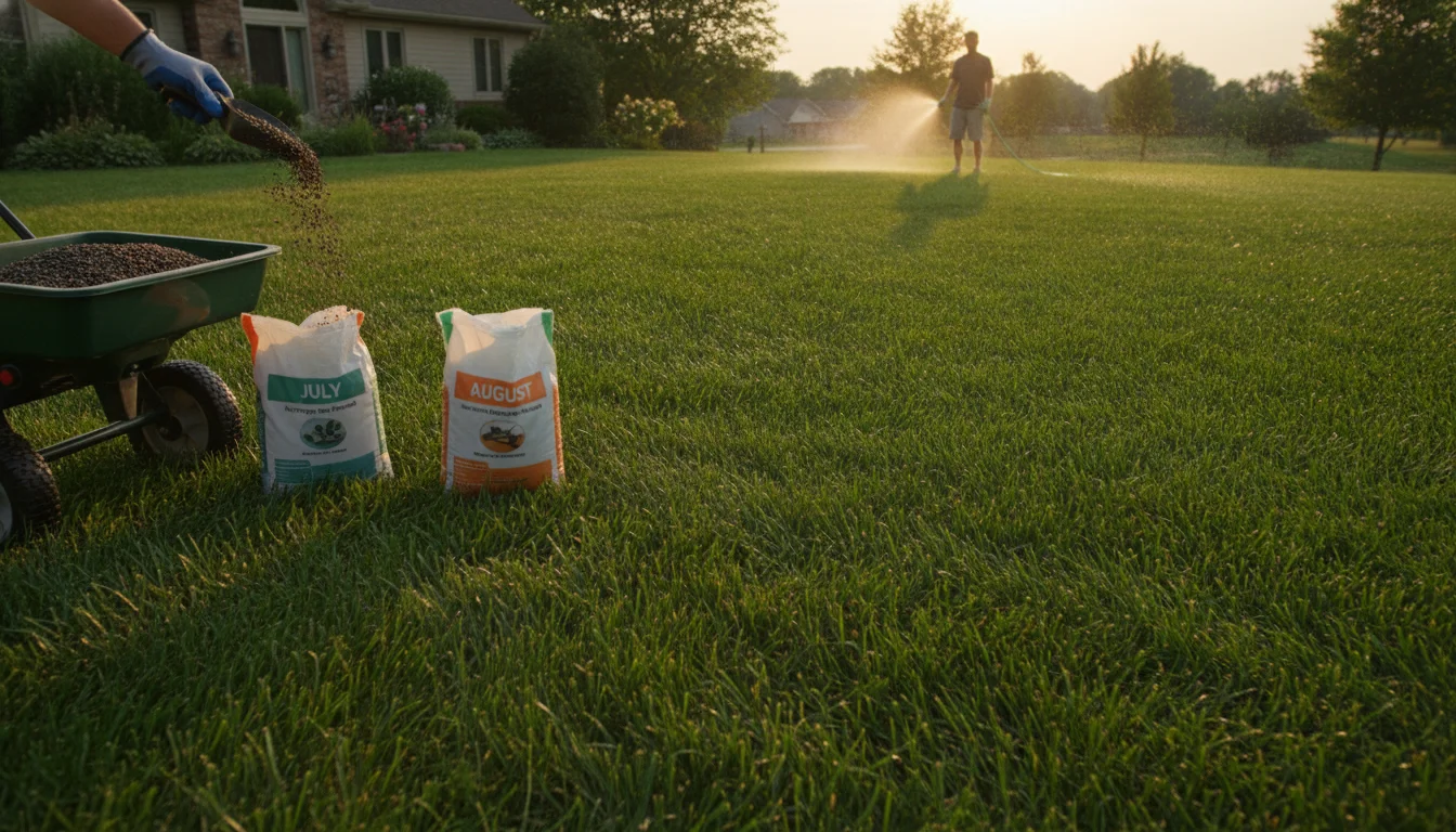 Fertilize Lawns in July and August: Top Tips for a Thick, Green Turf