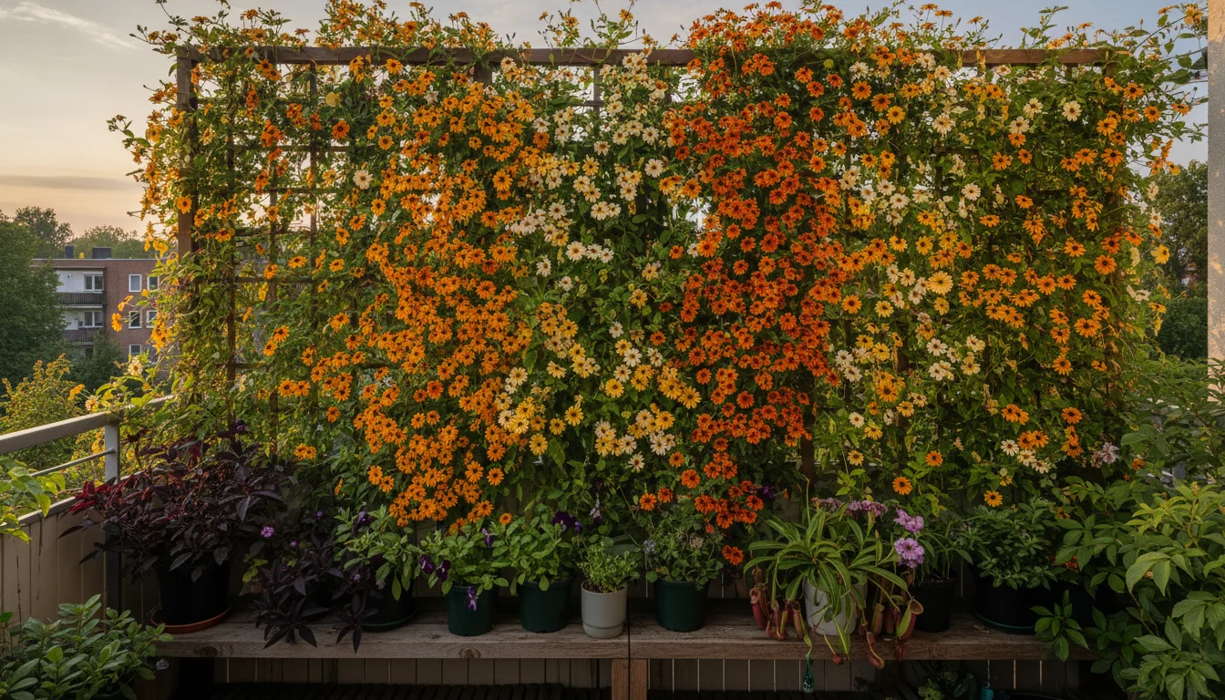 Blooming Privacy Screens for Balcony and Garden: These 11 Climbers Provide Natural Shade