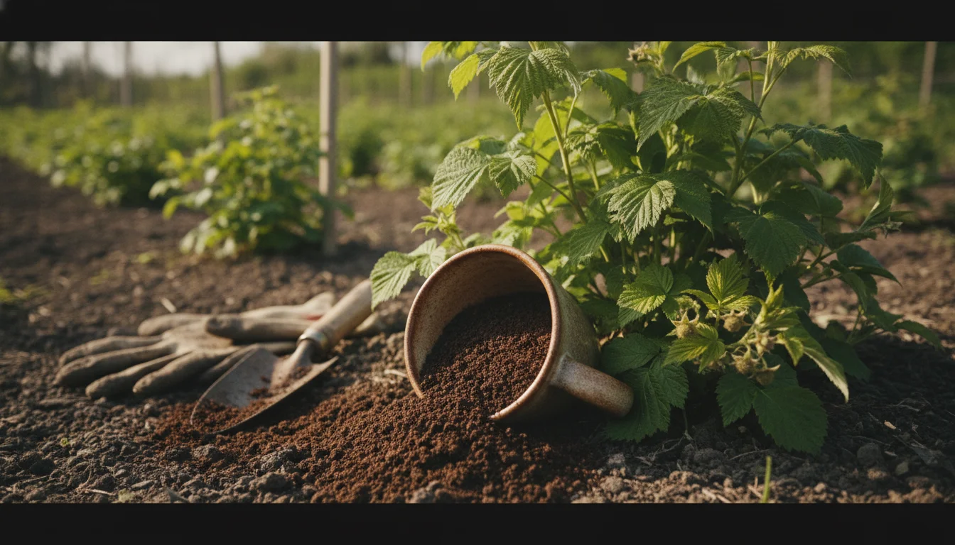 With this simple coffee cup trick you harvest twice as many raspberries