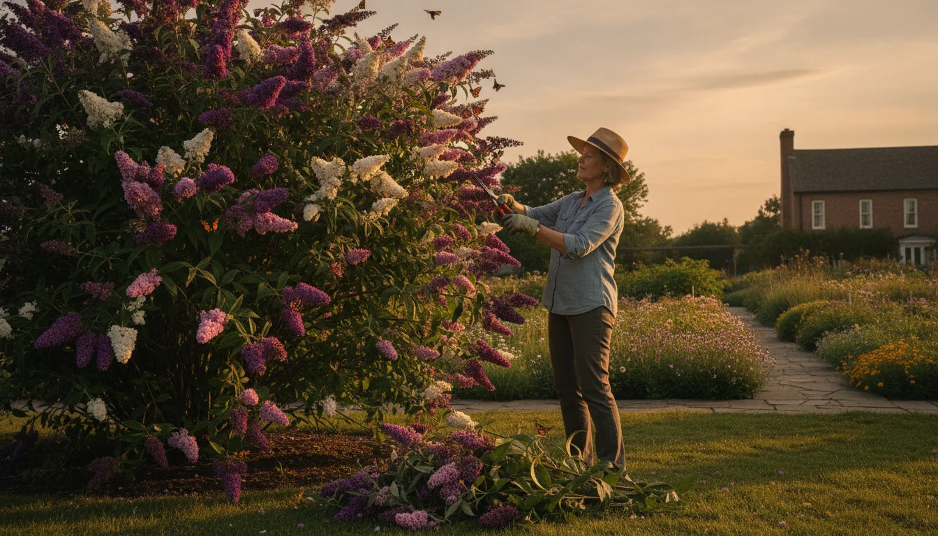 How to trim butterfly bushes – for endless blooms through October