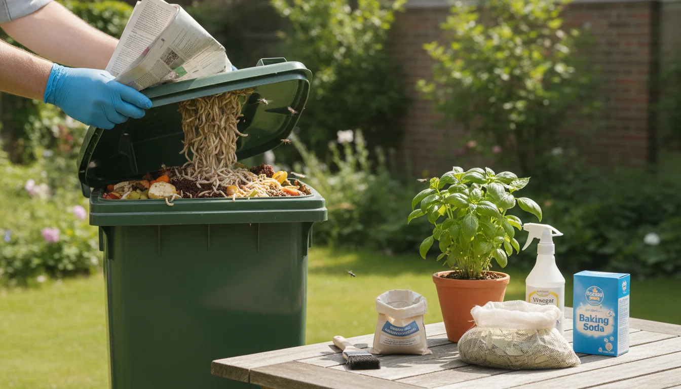 Maggots in the organic bin: Five simple measures that actually help