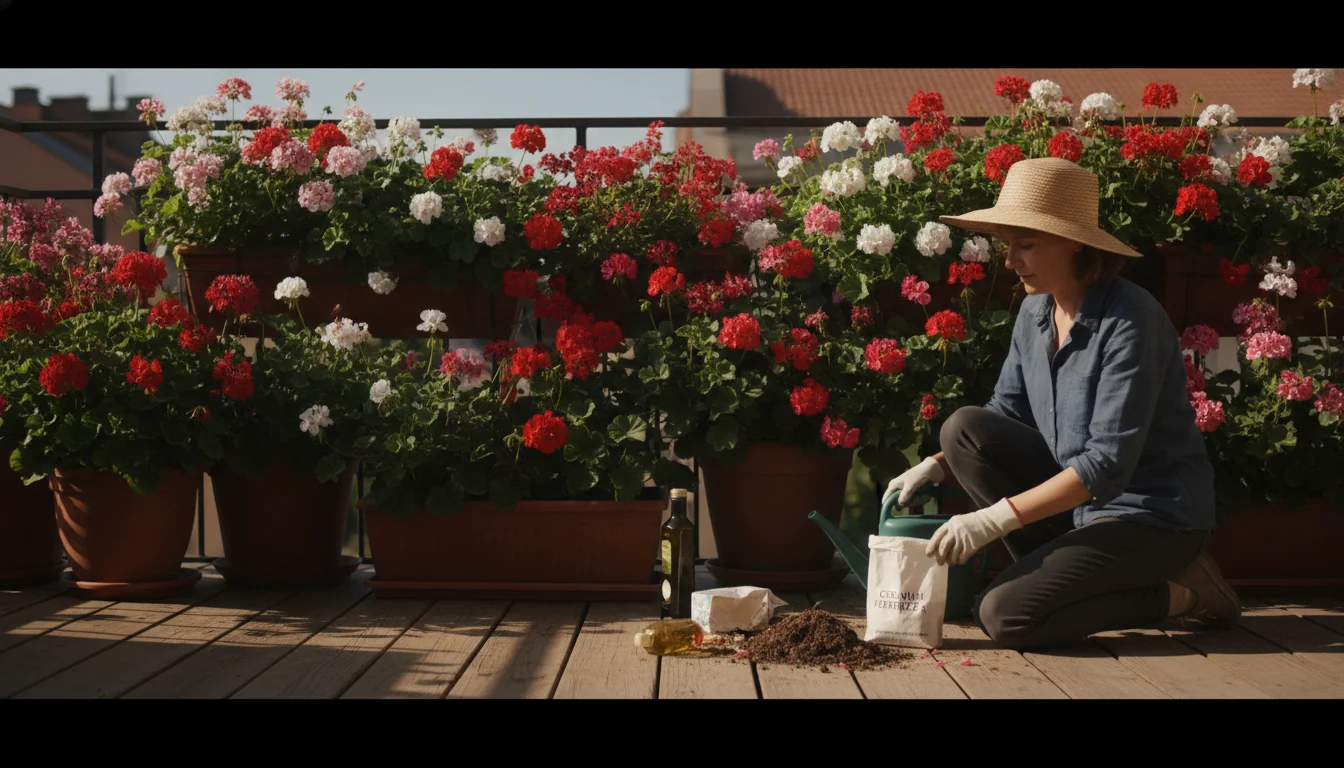 “Geraniums aren’t calves” – home remedies and common fertilizer mistakes