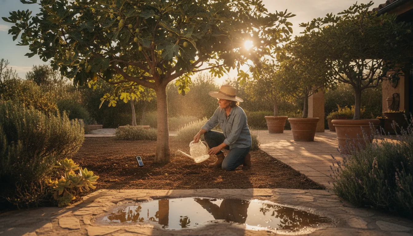 Watering Fig Trees Like a Pro: A Fig Grower Explains When the Plant Really Needs Water