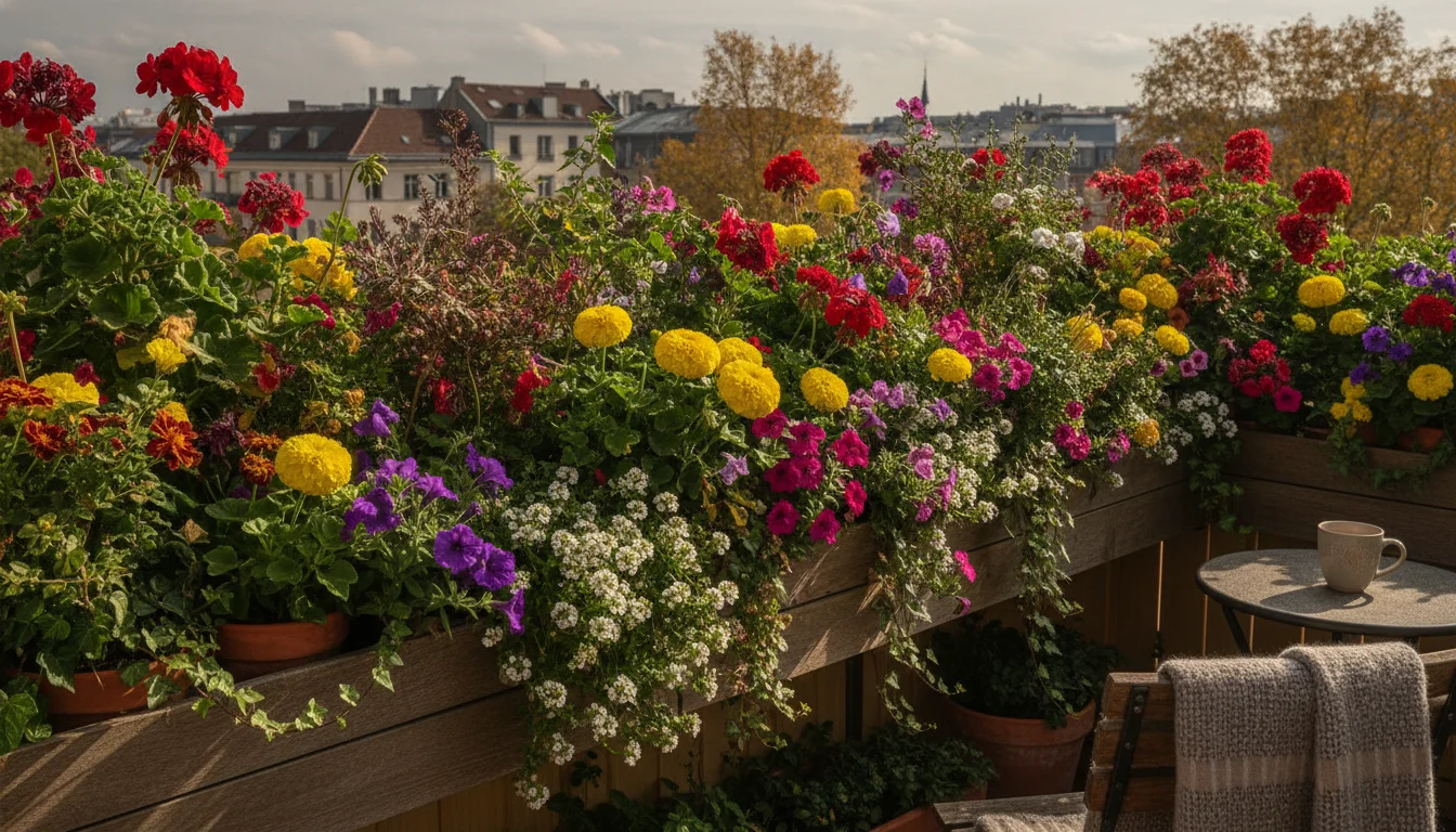 A blooming balcony until the first frost? Try these continuous bloomers
