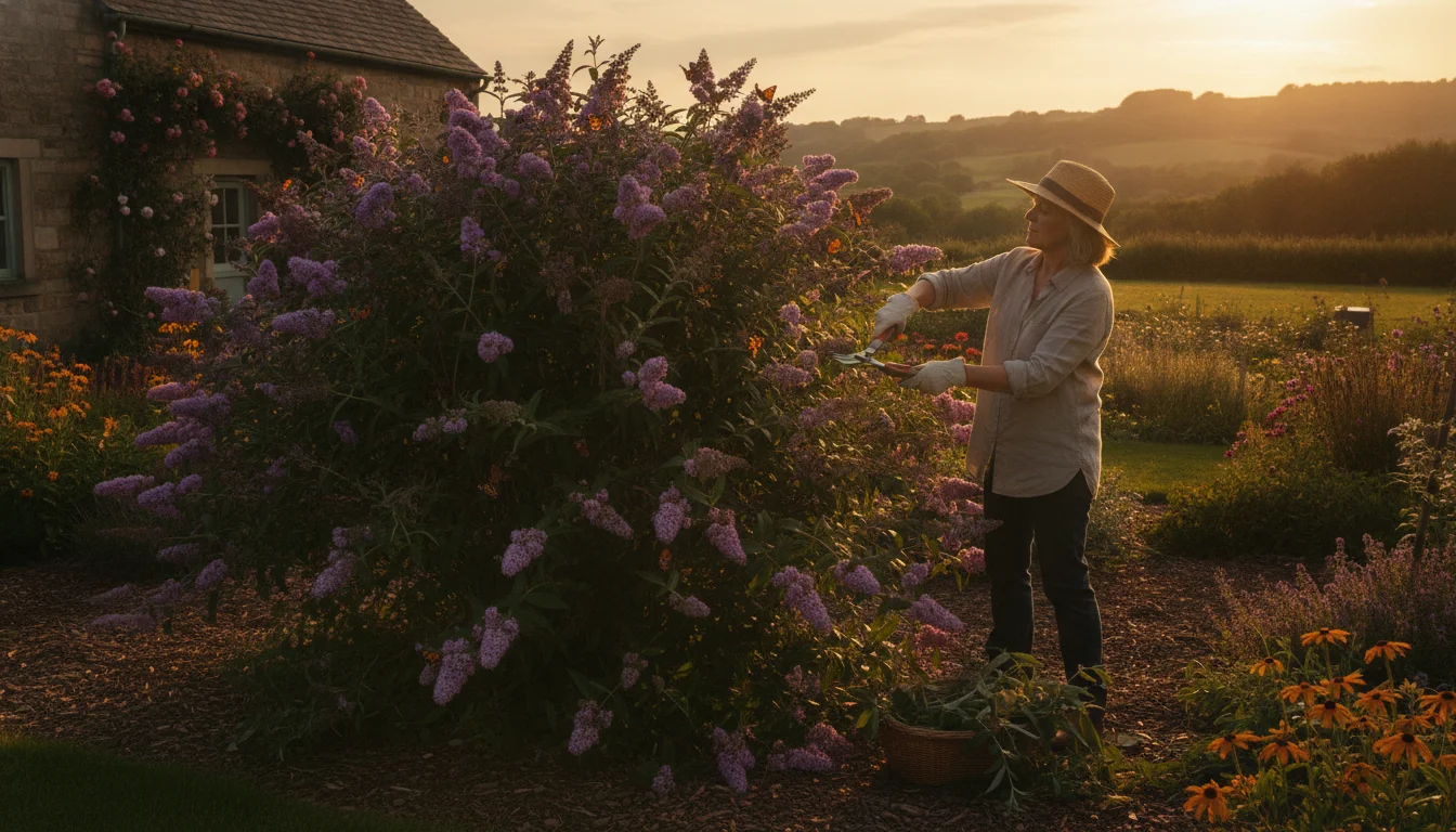 How to prune a butterfly bush – for endless blooms until October