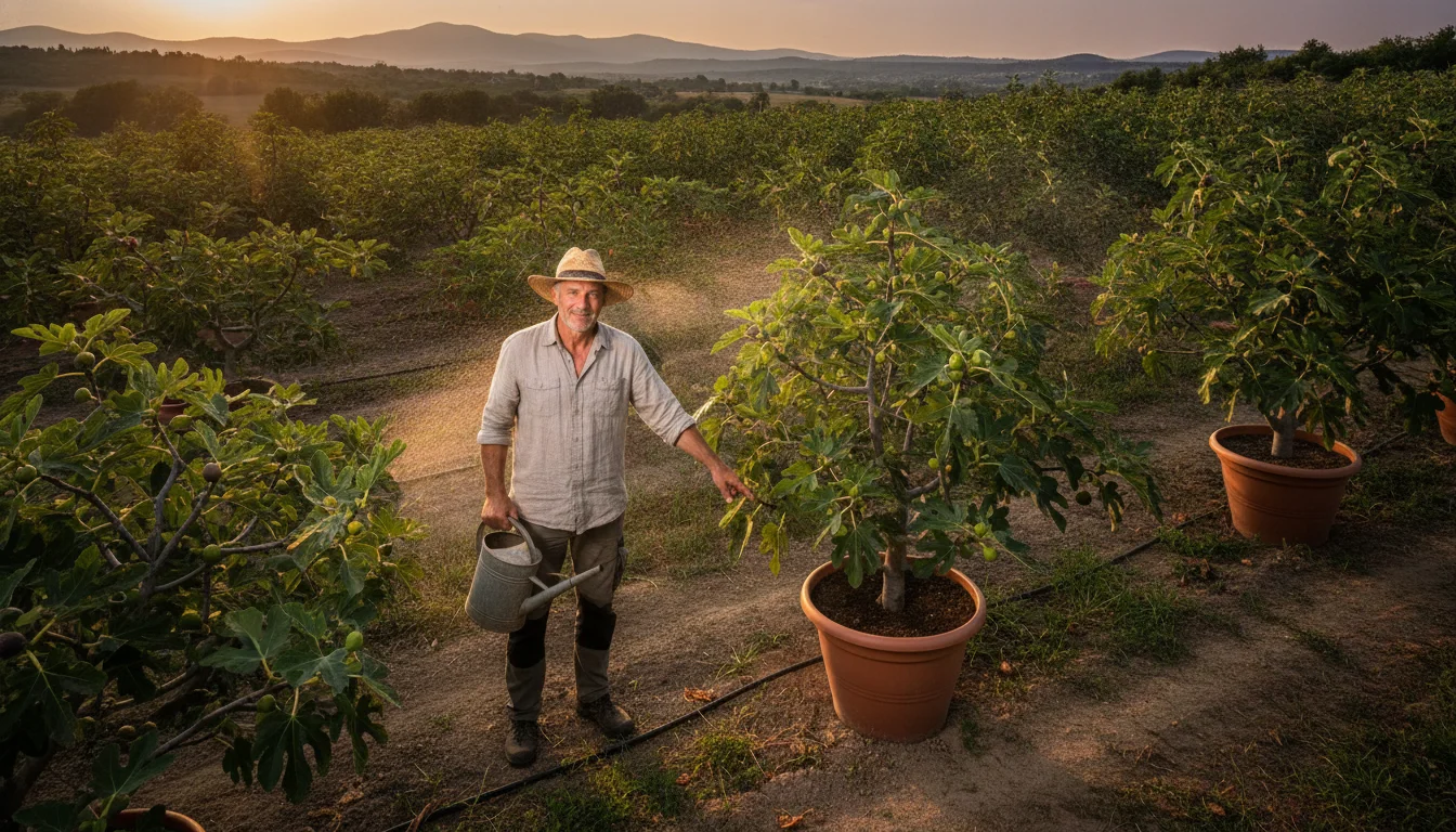 Watering fig trees like a pro: Fig farm owner reveals when the plant actually needs water