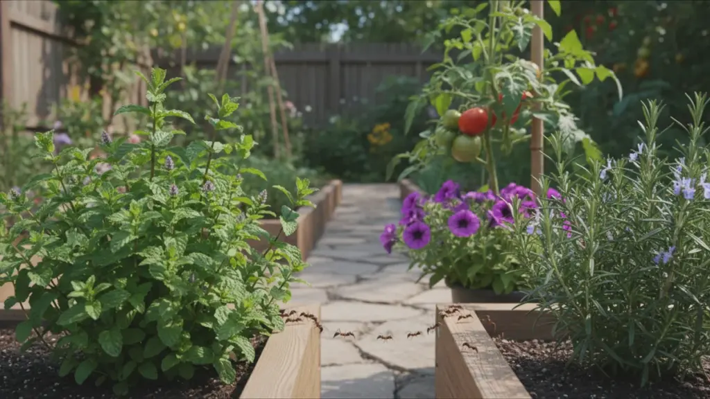 Ants can take over an entire garden in just a few days