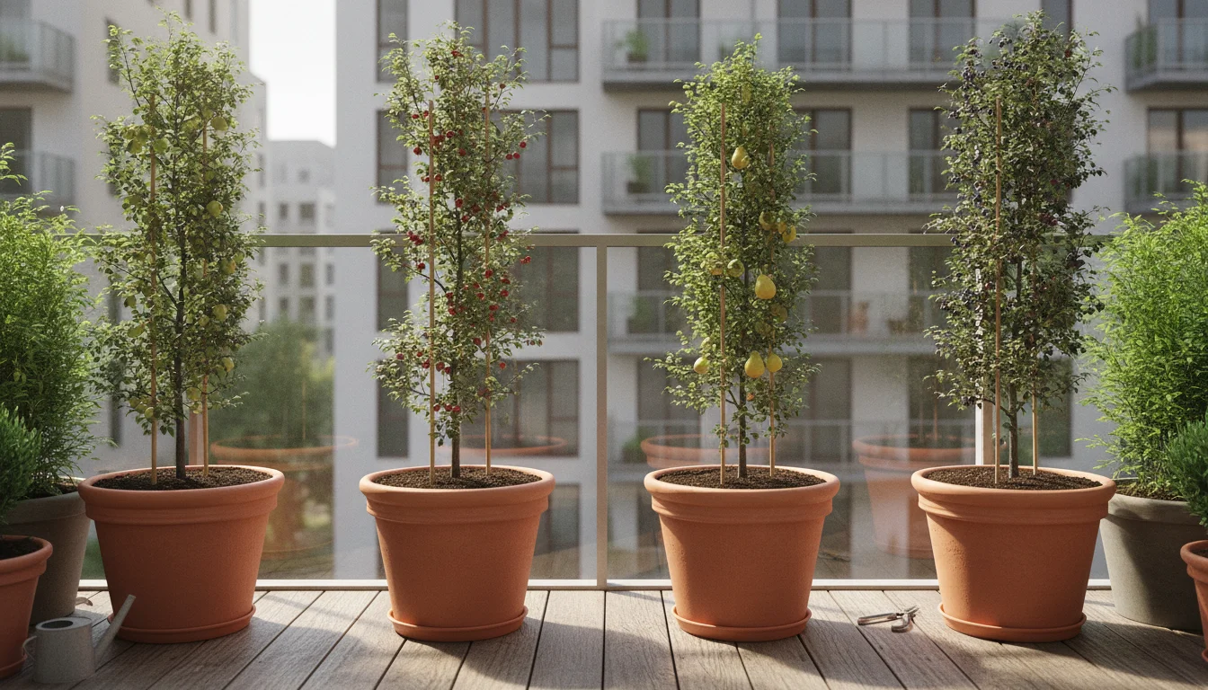 Garden Deal at Baldur: 4-Piece Columnar Fruit Set for Under €50