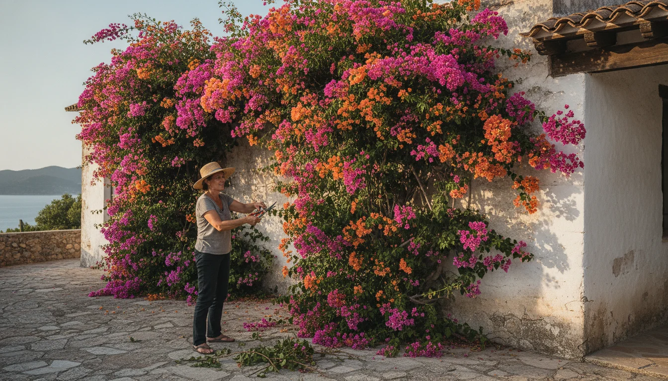 When the Bougainvillea strikes: How your plant finally grows and blooms