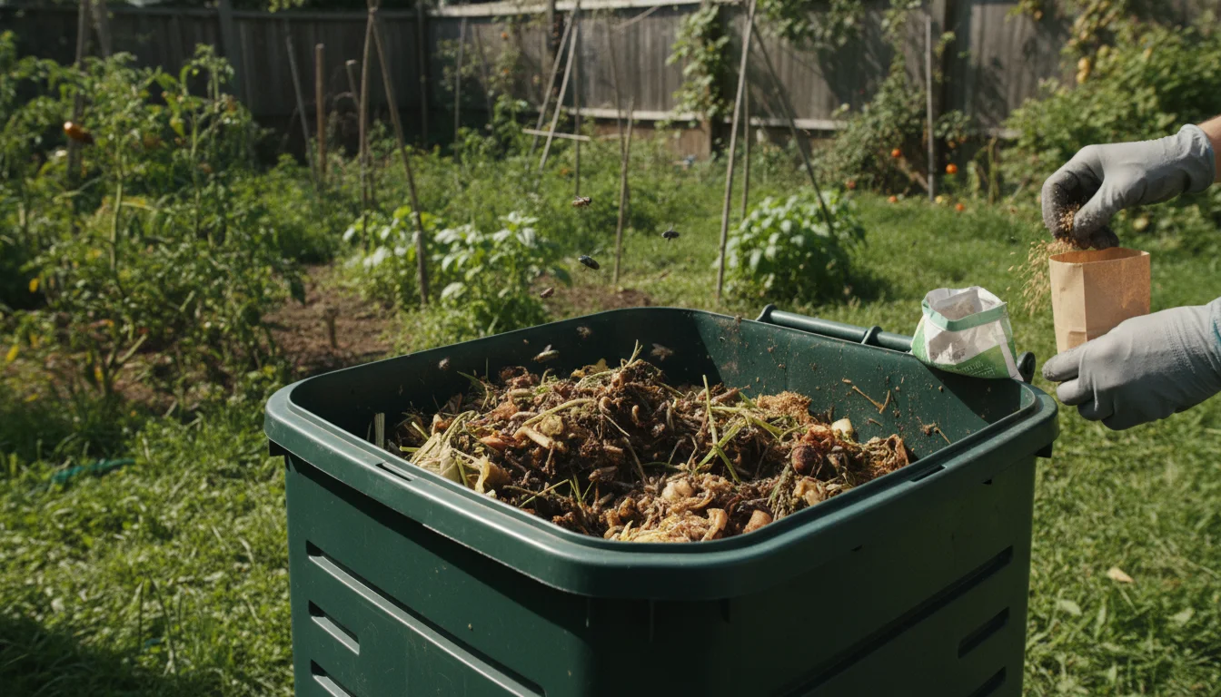 Maggots in the Compost Bin: Five Easy Steps That Actually Work