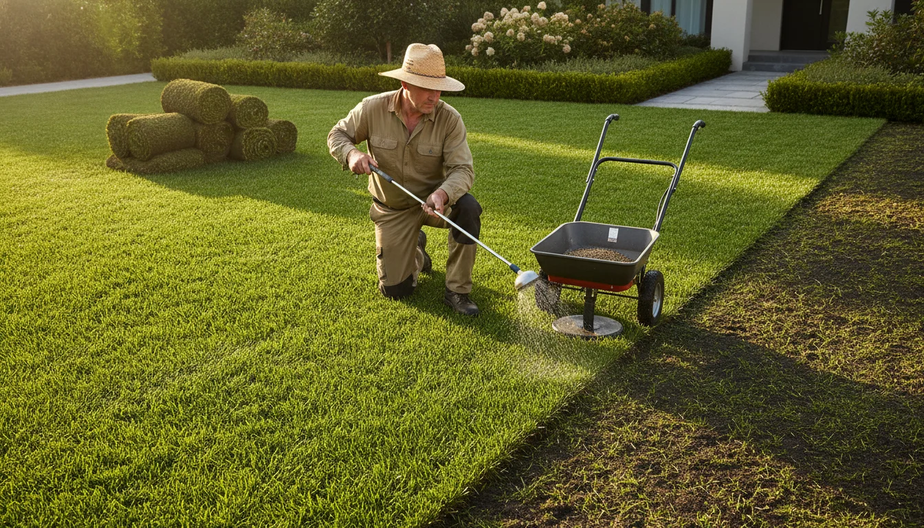 Watering and fertilizing turf: Lawn experts suggest a weekly routine