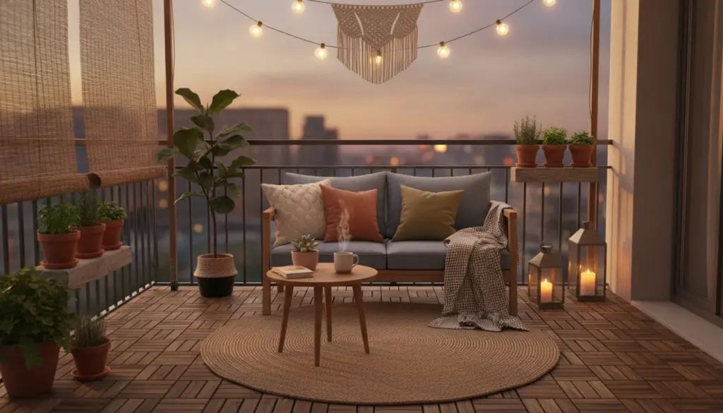 Staycation on the balcony – how to make it cozy outdoors