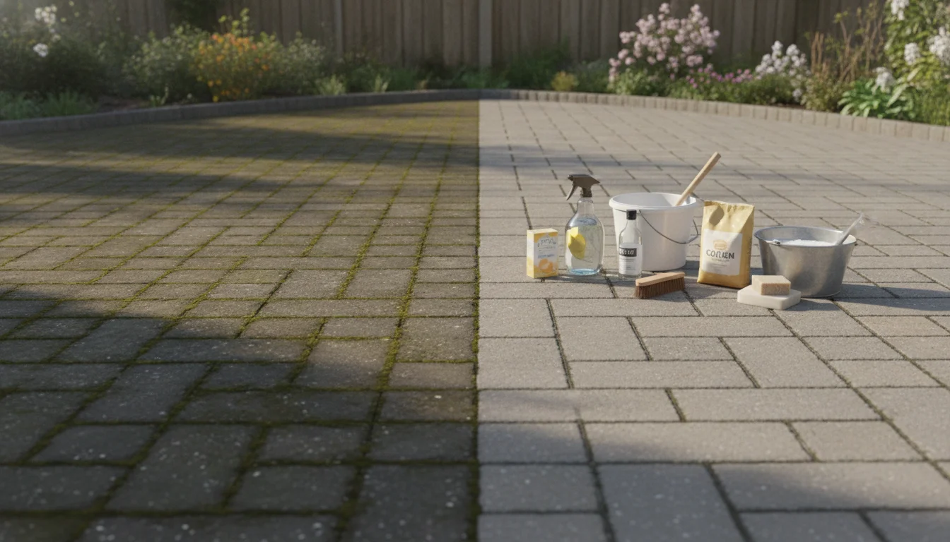Chemical-Free Patio Cleaning: Four Proven Home Remedies For Spotless Paving Stones