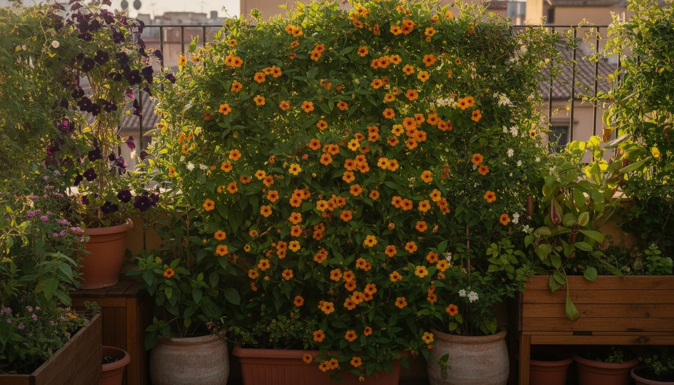 Flowering privacy screens for balconies and gardens: These 11 climbing plants offer natural shade