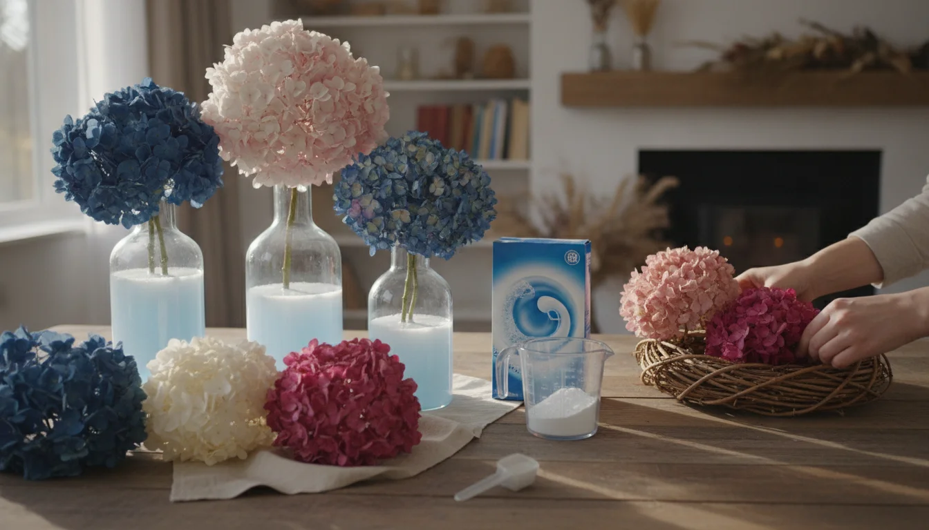 The Detergent Trick: How to Dry Hydrangeas With Color Retention