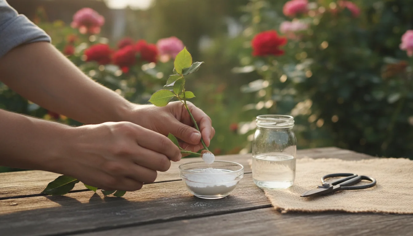 Rose cuttings won’t root? One common kitchen remedy helps instantly