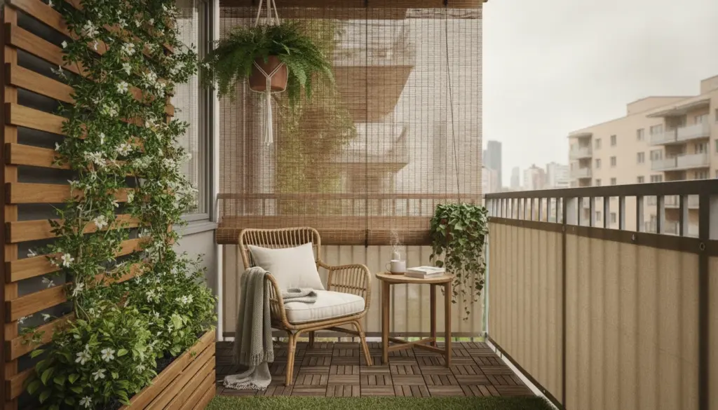 Balcony Privacy Ideas: Total Protection on Every Single Side